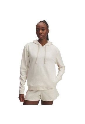 Buzo Mujer Under Armour RIVAL TERRY HOODIE Marron Under Armour
