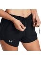 Short Under Armour Fly By 3 Mujer-Negro de Under Armour
