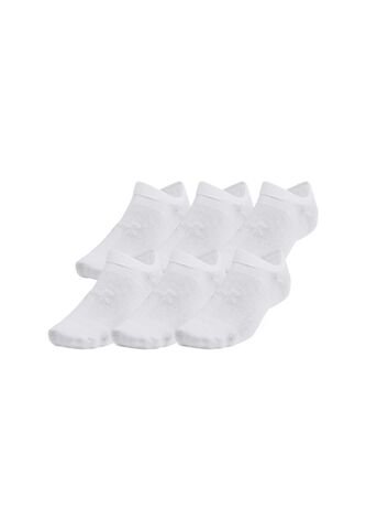 Medias Under Armour Essential No Shw 6Pk -Blanco Under Armour