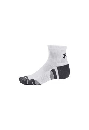 Medias Under Armour Prfrmnc Tech 3Pk Qtr -Blanco