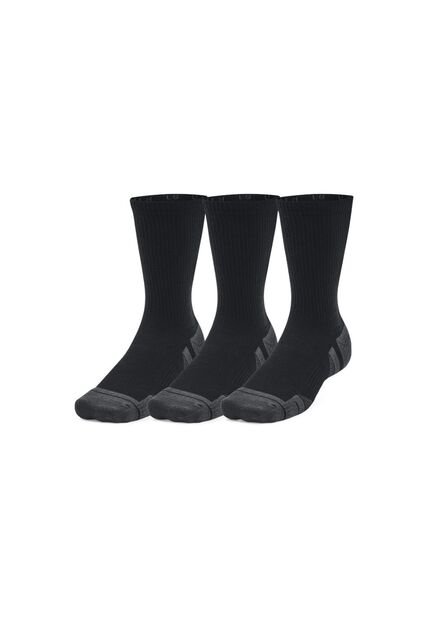Medias Under Armour Prfrmnc Tch 3Pk Crew -Negro