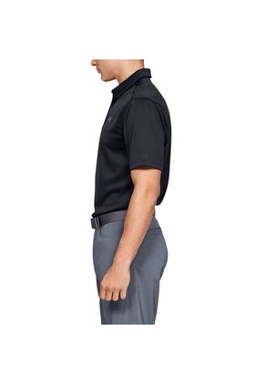 Camiseta Polo Under Armour Tec Hombre-Negro