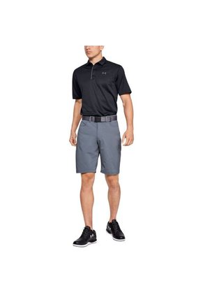 Camiseta Polo Under Armour Tec Hombre-Negro