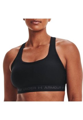 Top Under Armour Crossback Mid Mujer-Negro