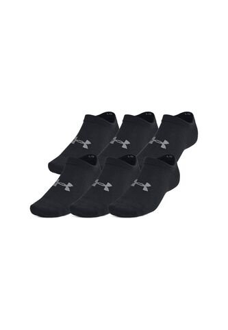 Medias Under Armour Essential No Shw 6Pk -Negro Under Armour