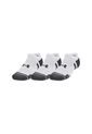 Medias Under Armour Prfrmnc Tech 3Pk Ult -Blanco de Under Armour