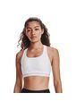 Top Under Armour Crossback Mid Mujer-Blanco de Under Armour