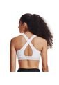 Top Under Armour Crossback Mid Mujer-Blanco de Under Armour