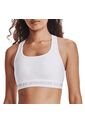 Top Under Armour Crossback Mid Mujer-Blanco de Under Armour
