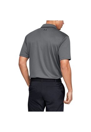 Camiseta Polo Under Armour Tec Hombre-Gris