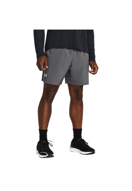 Pantaloneta Under Armour Lau-Nch 7-Gris