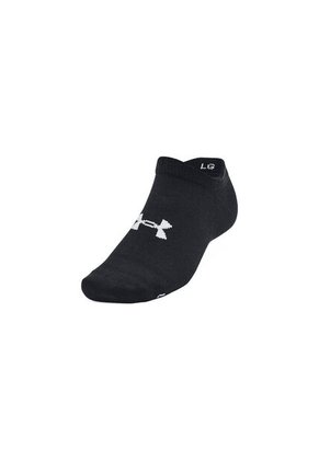 Medias Under Armour Essential No Shw 6Pk-Negro/Gris/Blanco