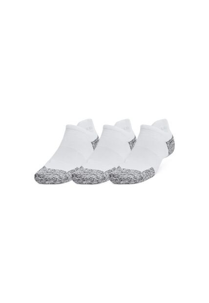 Medias Under Armour Velociti Run Cush 3P -Blanco