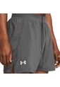 Pantaloneta Under Armour Launch 5 Hombre-Gris de Under Armour