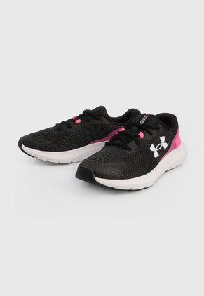 Tenis Running Negro-Fucsia-Blanco UNDER ARMOUR Charged Rogue 3