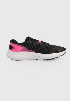 Tenis Running Negro-Fucsia-Blanco UNDER ARMOUR Charged Rogue 3