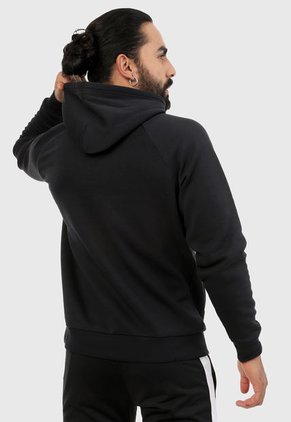 Hoodie Negro-Blanco UNDER ARMOUR UA Rival Fleece