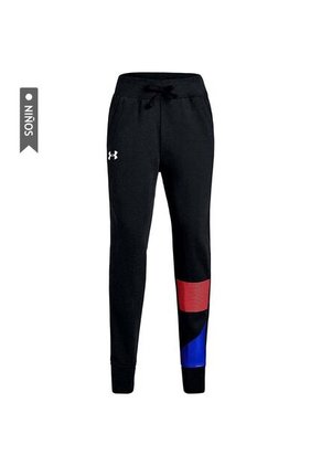 Jogger Under Armour Rival Para Niñas-Negro