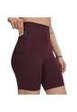 Short Mujer Under Armour MERDN BIKE SHORT 7IN Rojo Under Armour de Under Armour