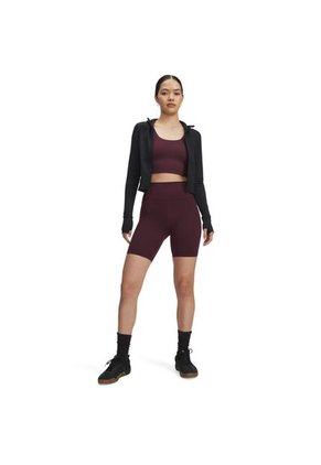 Short Mujer Under Armour MERDN BIKE SHORT 7IN Rojo Under Armour