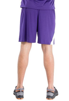Pantaloneta Under Armour Chaos Short Purpura-Blanco