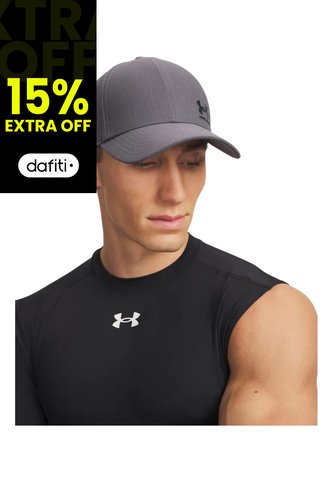 Gorra Hombre Under Armour M Av Low Adj Gris Under Armour Under Armour