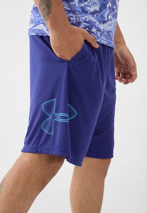 Pantaloneta Azul-Celeste UNDER ARMOUR Tech Graphic