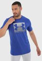 Camiseta Azul Royal-Gris UNDER ARMOUR Sportstyle SS de Under Armour