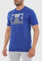 Camiseta Azul Royal-Gris UNDER ARMOUR Sportstyle SS de Under Armour