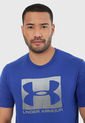 Camiseta Azul Royal-Gris UNDER ARMOUR Sportstyle SS de Under Armour