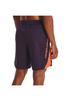 Pantaloneta Under Armour Running 7'' Graphic-Morado