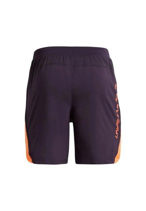 Pantaloneta Under Armour Running 7'' Graphic-Morado