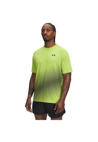 Camiseta Hombre Under Armour TECH FADE SS Verde Under Armour Under Armour