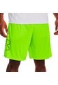 Pantaloneta Under Armour Tech Graphic 10 In-Verde Limón de Under Armour