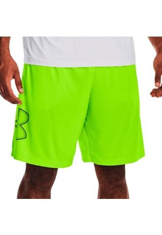 Pantaloneta Under Armour Tech Graphic 10 In-Verde Limón Under Armour