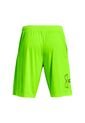 Pantaloneta Under Armour Tech Graphic 10 In-Verde Limón de Under Armour