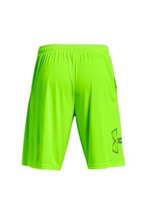Pantaloneta Under Armour Tech Graphic 10 In-Verde Limón