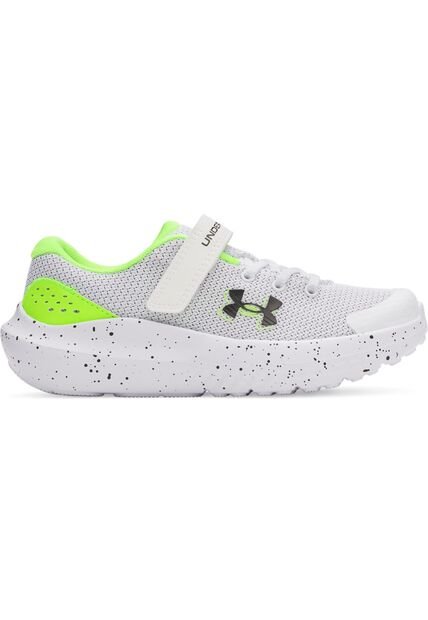 Tenis Niño Under Armour UA BPS SURGE 4 AC Blanco Under Armour