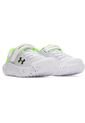 Tenis Niño Under Armour UA BPS SURGE 4 AC Blanco Under Armour de Under Armour