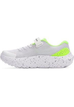 Tenis Niño Under Armour UA BPS SURGE 4 AC Blanco Under Armour