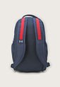 Morral  Azul Navy-Rojo-Blanco UNDER ARMOUR Hustle 5.0 de Under Armour