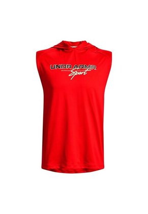 Hoodie Esqueleto Under Armour Rfs Sl-Rojo