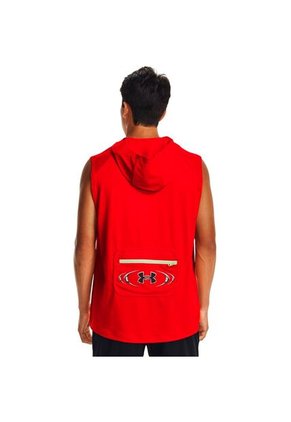 Hoodie Esqueleto Under Armour Rfs Sl-Rojo
