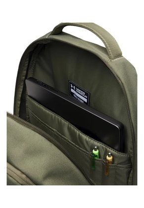 Maleta Hombre Under Armour Hustle Pro 6 Backpck Verde Under Armour