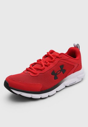 Tenis Running Rojo-Negro-Blanco UNDER ARMOUR Charged Assert 9