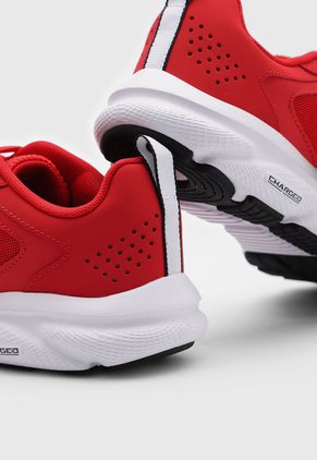 Tenis Running Rojo-Negro-Blanco UNDER ARMOUR Charged Assert 9
