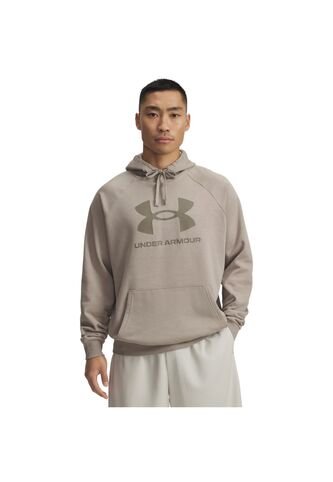 Buzo Hombre Under Armour RIVAL FLEECE LOGO HD Marron Under Armour Under Armour