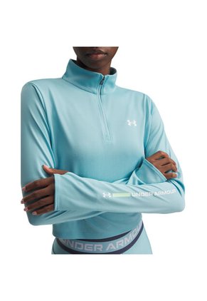 Buzo Mujer Under Armour TECH BRANDED 1/2 Z Azul Under Armour