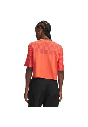 Camiseta Mujer Under Armour UA BURNOUT 96 TEE Rojo Under Armour