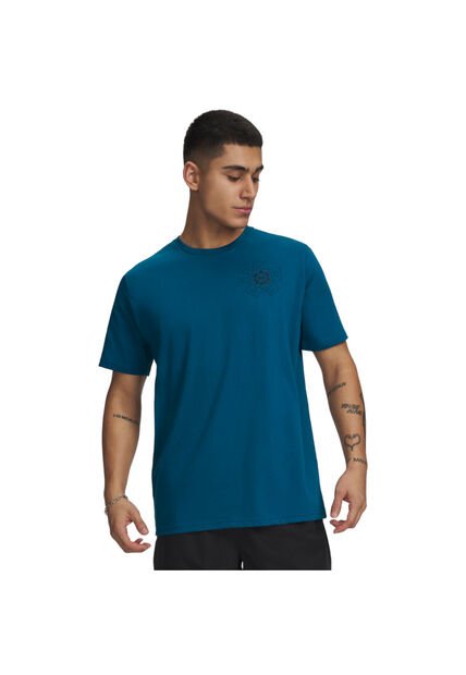 Camiseta Hombre Under Armour UA M RADIAL WM SS Azul Under Armour